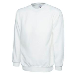 UC203 WHITE Classic Sweatshirt